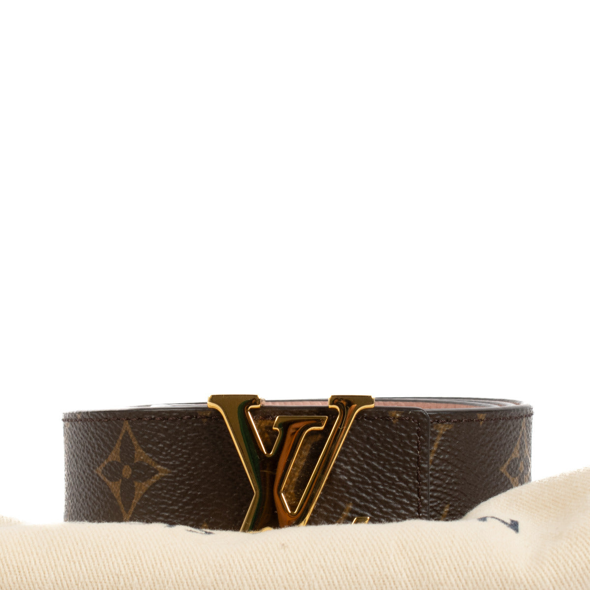 Louis Vuitton LV Initials Rose Ballerine Omkeerbare Riem - maat 90