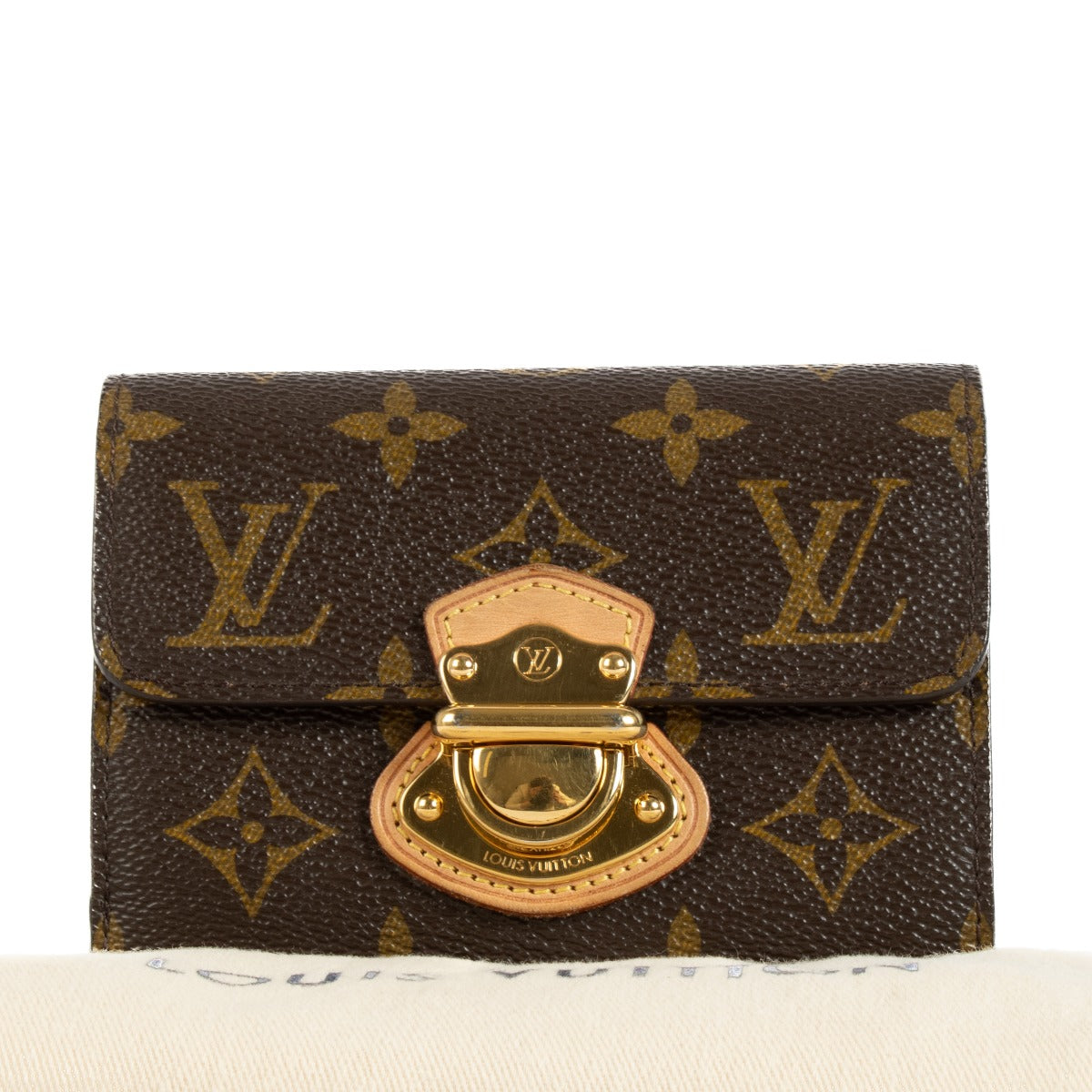 Shop safe online at Labelllov in Antwerp, Brussels and Knokke this 100% authentic second hand Louis Vuitton Monogram Koala Compact Wallet
