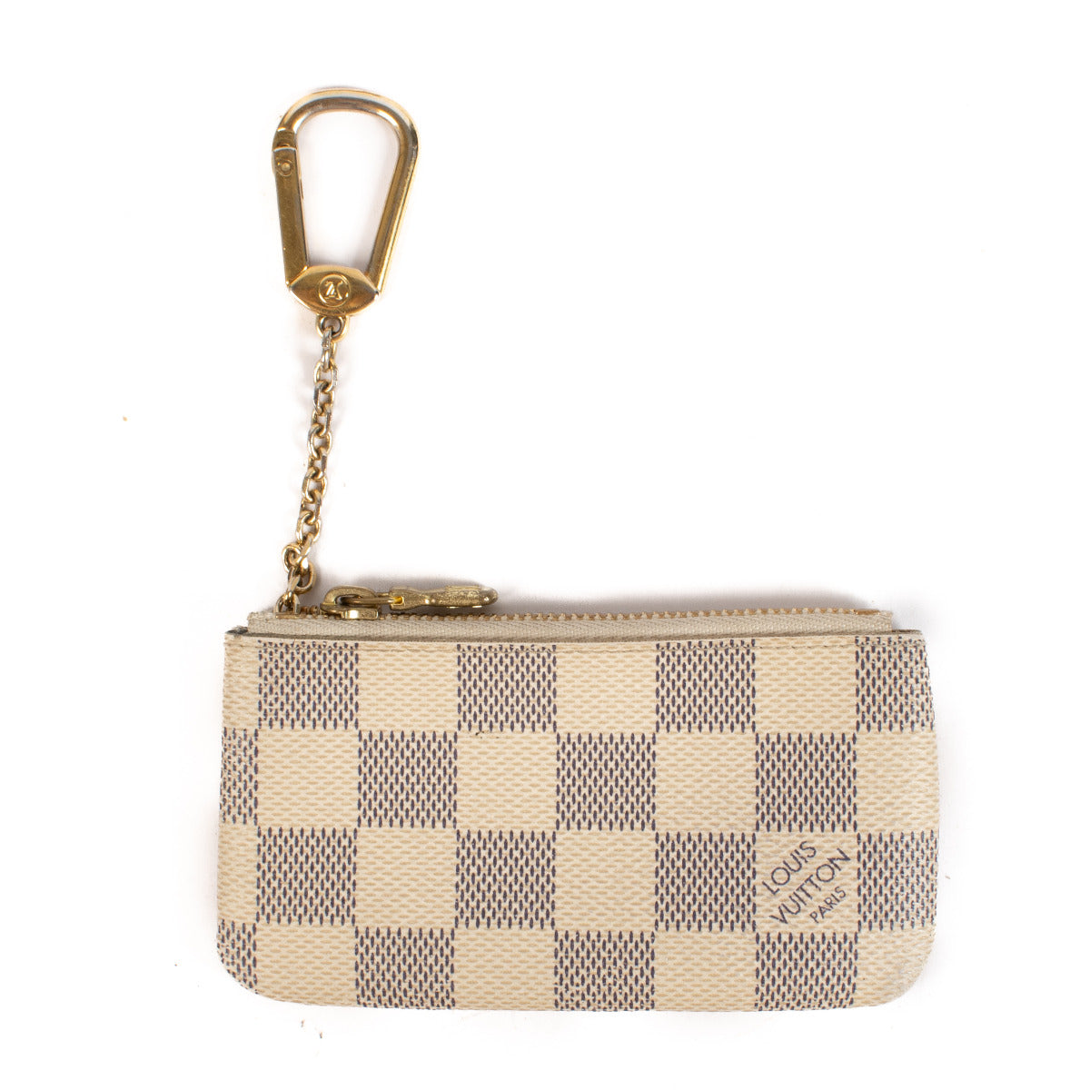 Porte-clés Louis Vuitton Damier Azur