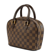 Shop safe online at Labellov in Antwerp, Brussels and Knokke this 100% authentic second hand Louis Vuitton Damier Ebene Sarria Mini Bag