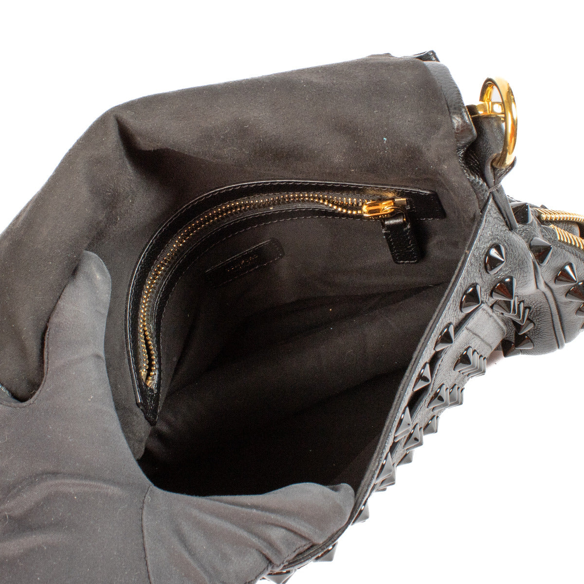 Sac Jennifer medium clouté noir Tom Ford