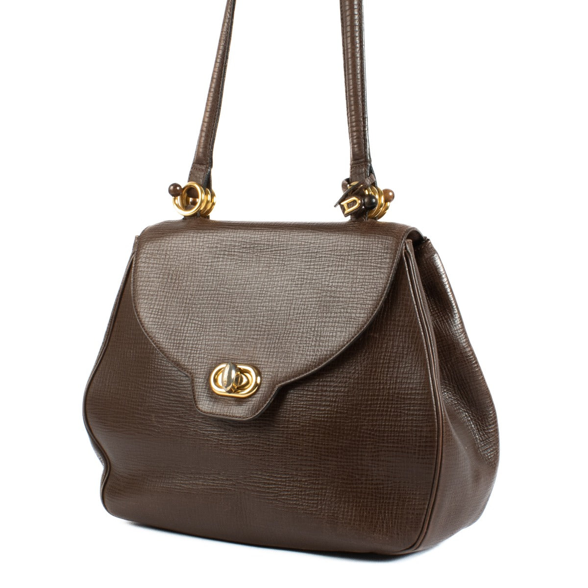 Shop safe online at Labellov in Antwerp, Brussels and Knokke this 100% authentic second hand Delvaux Brown Crossbody