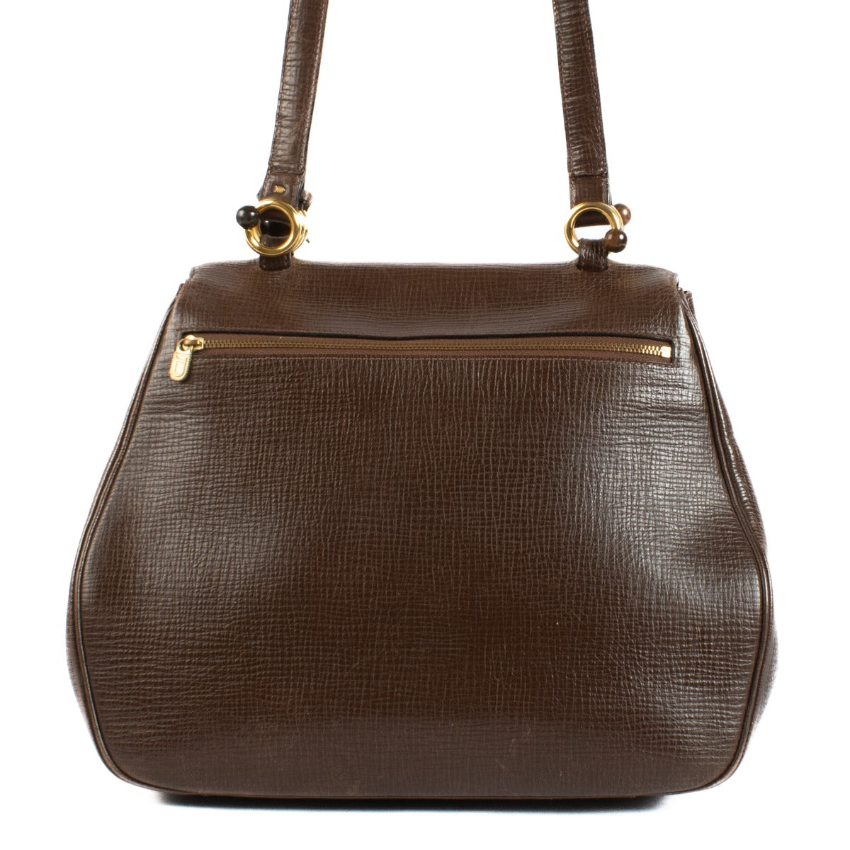 Shop safe online at Labellov in Antwerp, Brussels and Knokke this 100% authentic second hand Delvaux Brown Crossbody