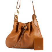 Shop safe online at Labellov in Antwerp, Brussels and Knokke this 100% authentic second hand Delvaux Cognac Shoulder bag