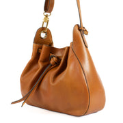 Shop safe online at Labellov in Antwerp, Brussels and Knokke this 100% authentic second hand Delvaux Cognac Shoulder bag