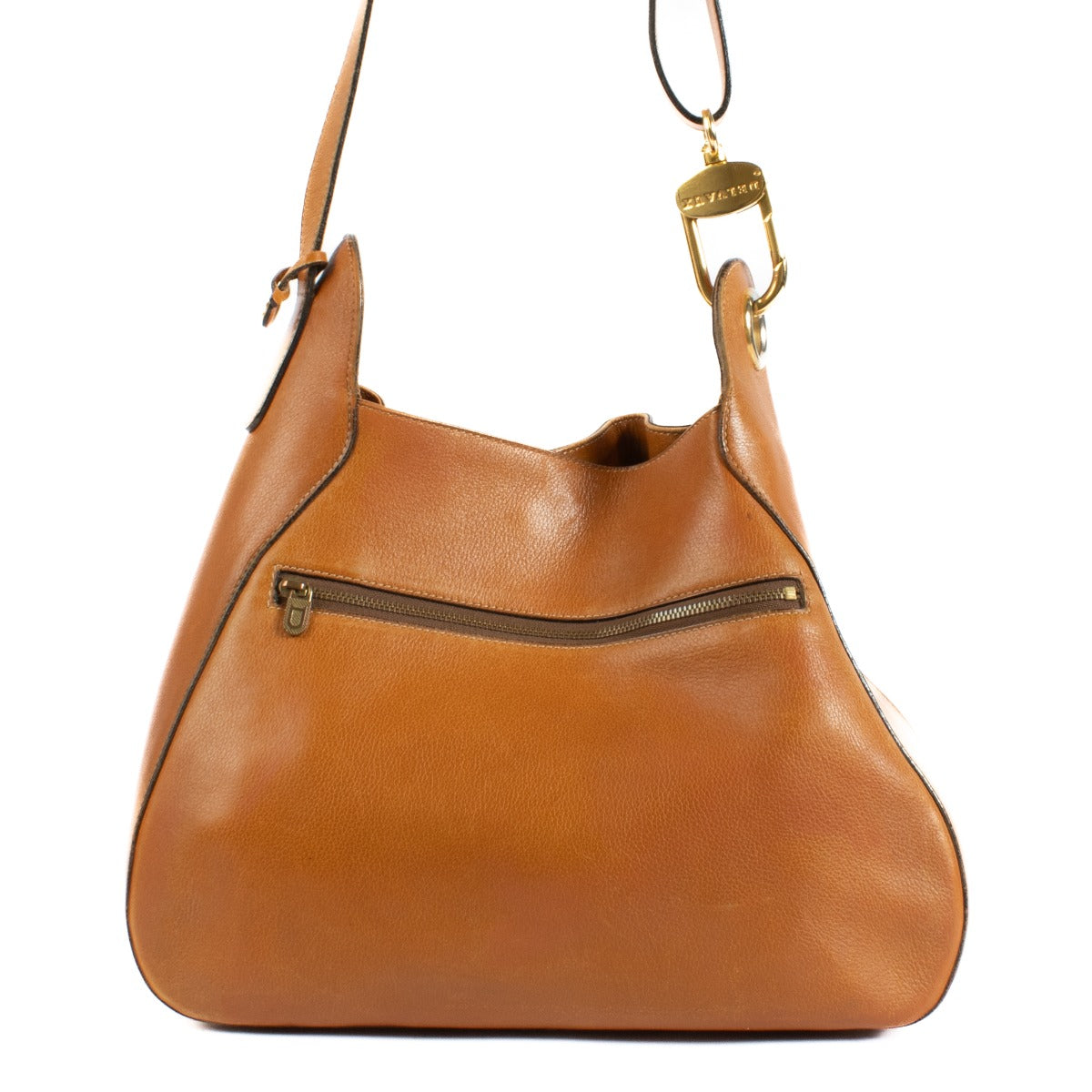 Shop safe online at Labellov in Antwerp, Brussels and Knokke this 100% authentic second hand Delvaux Cognac Shoulder bag