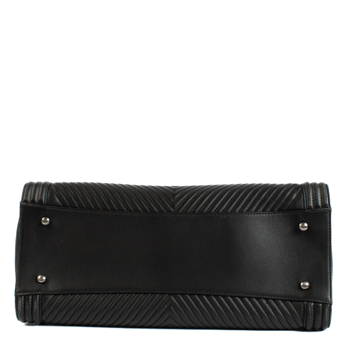 Shop safe online at Labellov in Antwerp, Brussels and Knokke this 100% authentic second hand Chanel Black Boy Tote Bag