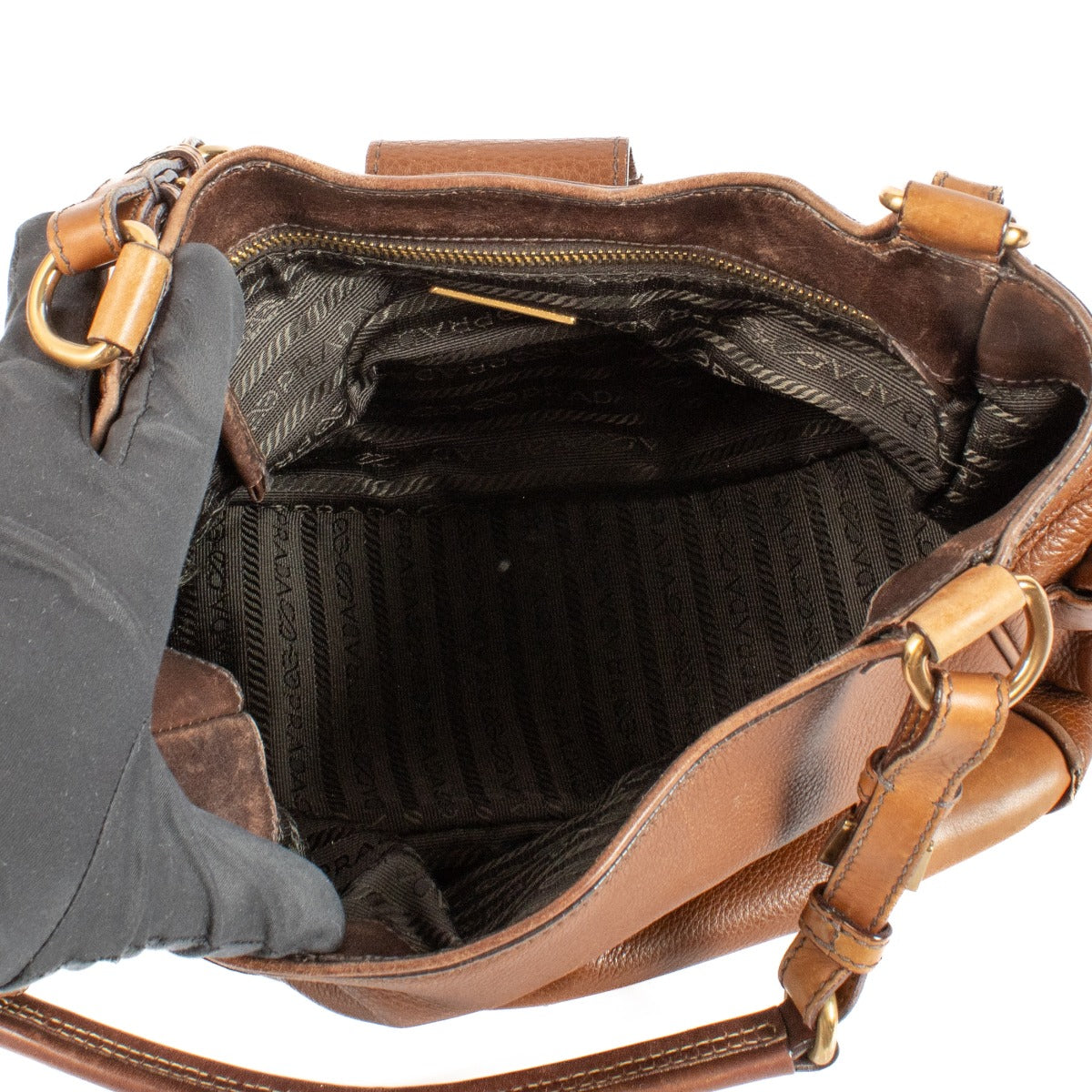 Prada Brown Shoulder Bag