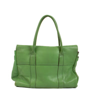 Buy authentic second hand Mulberry Green Goat Leather Classic Heritage Bayswater Top handle Bag at Labellov.com