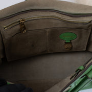 Buy authentic second hand Mulberry Green Goat Leather Classic Heritage Bayswater Top handle Bag at Labellov.com