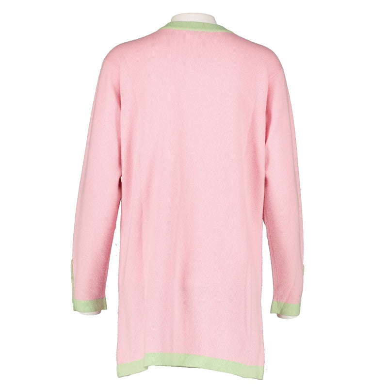 Chanel 94C Pink Knit Cardigan
