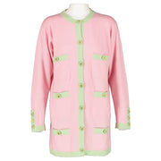 Chanel 94C Pink Knit Cardigan