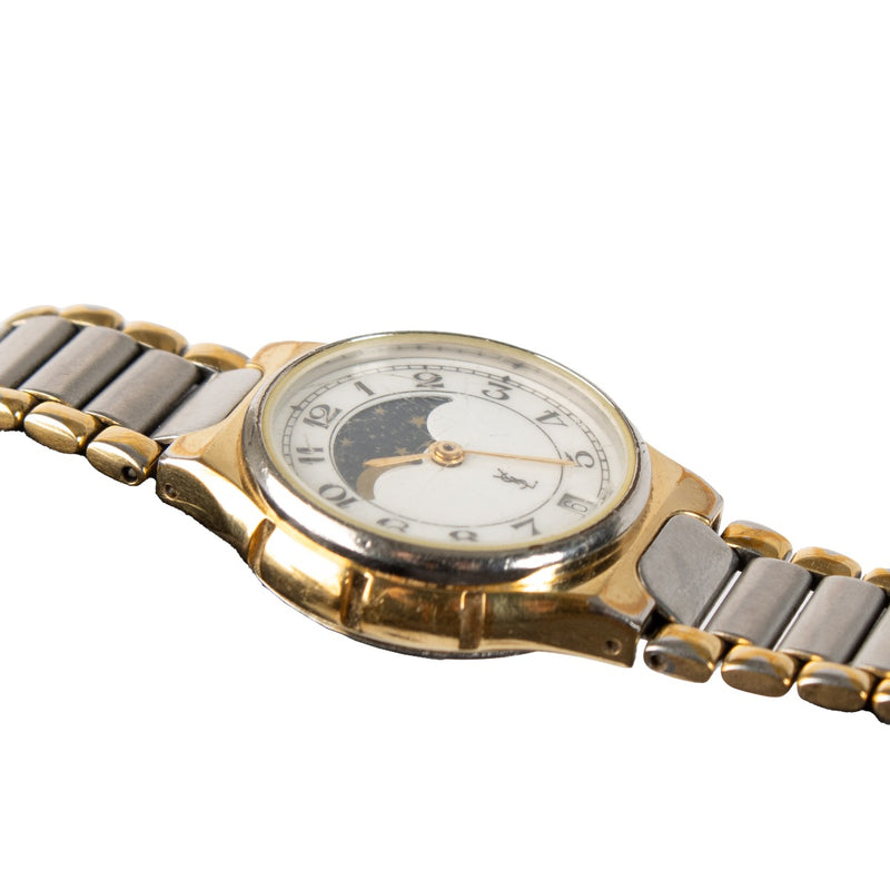 shop 100% authentic second hand Saint Laurent Silver Moon Watch on Labellov.com