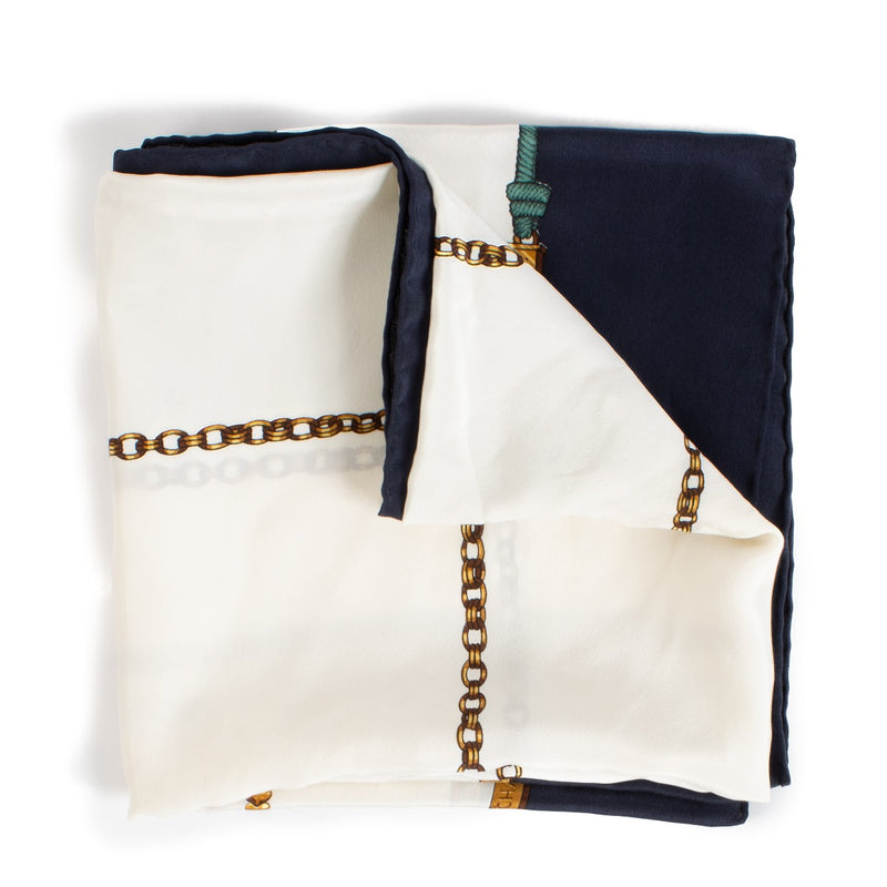 shop 100% authentic second hand Chanel Multicolor Silk Scarf on Labellov.com