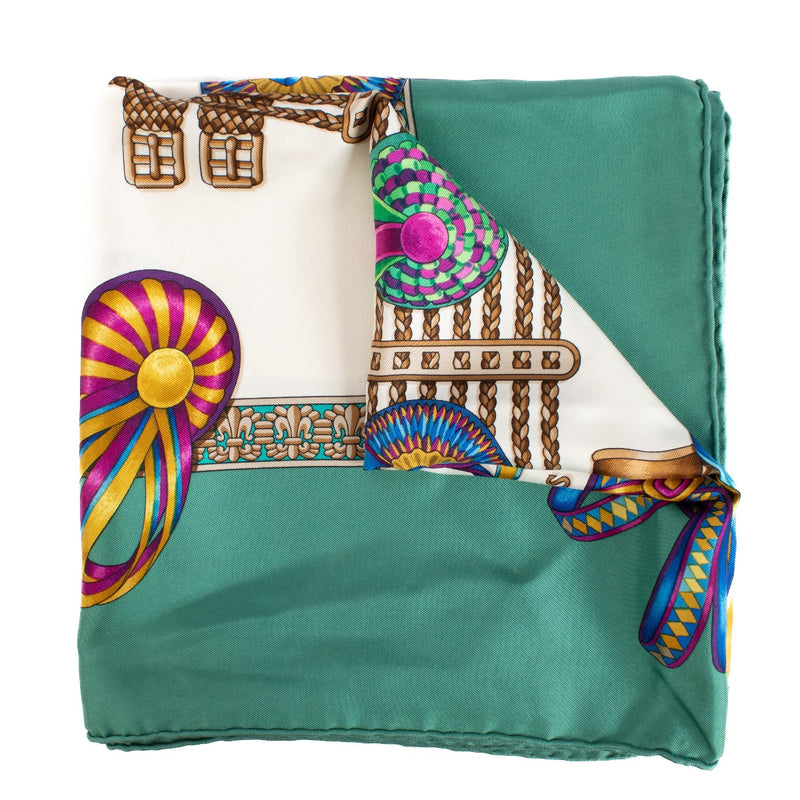 shop 100% authentic second hand Hermès Les Rubans Du Cheval Silk Scarf on Labellov.com