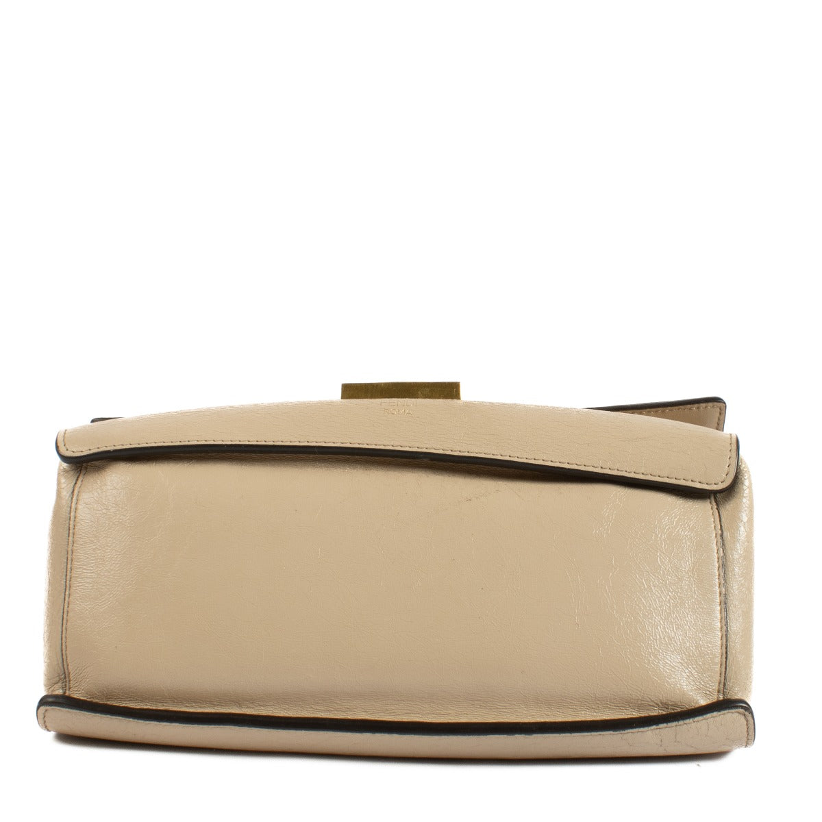 Shop safe online at Labellov in Antwerp, Brussels and Knokke this 100% authentic second hand Fendi Beige Kan U Crossbody Bag