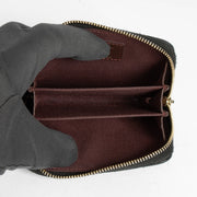 Authentic pre-loved Chanel Black Classic Zipped Card Holder Wallet on Labellov.com