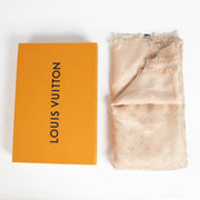 Authentic pre-loved Louis Vuitton Beige Monogram Classic Shawl on Labellov.com
