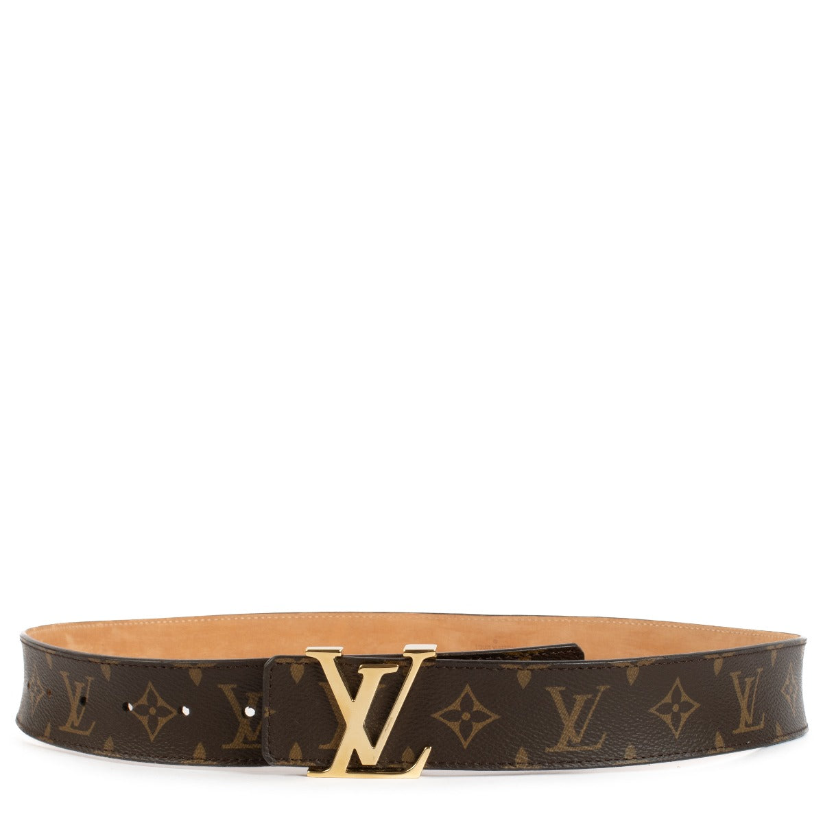 Shop safe online at Labellov in Antwerp, Brussels and Knokke this 100% authentic second hand Louis Vuitton Monogram Belt - Size 95
