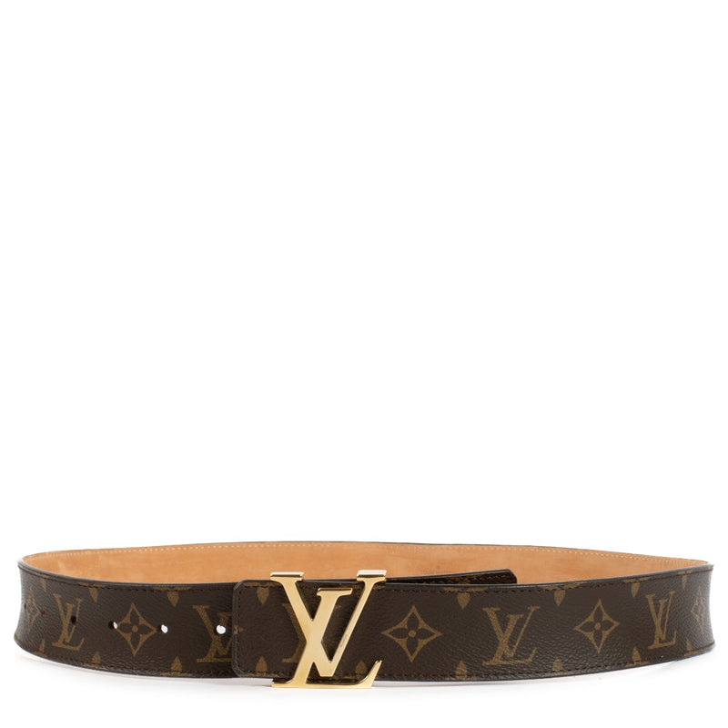 Shop safe online at Labellov in Antwerp, Brussels and Knokke this 100% authentic second hand Louis Vuitton Monogram Belt - Size 95