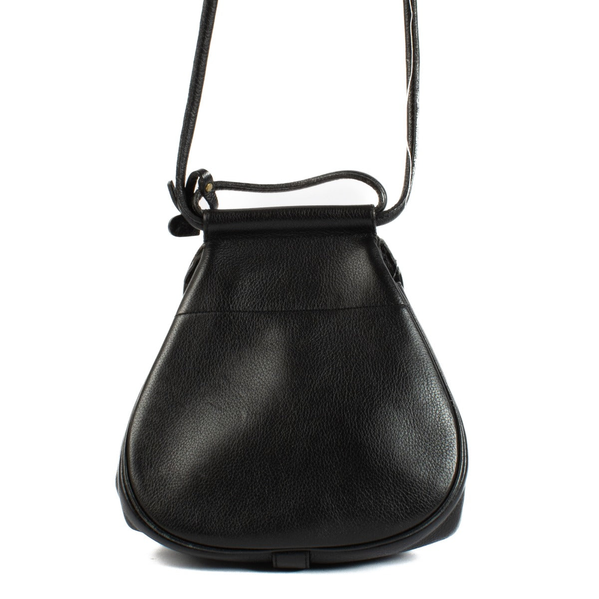 Shop safe online at Labellov in Antwerp, Brussels and Knokke this 100% authentic second hand Delvaux Black Cerceau Mini Crossbody Bag