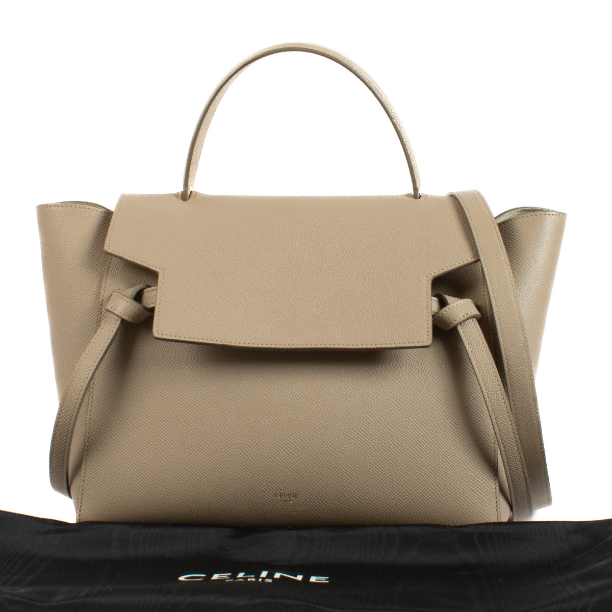 Celine Light Taupe Mini Belt Bag
