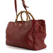Shop 100% authentic secondhand Gucci Red Bamboo Shopper Tote on Labellov.com