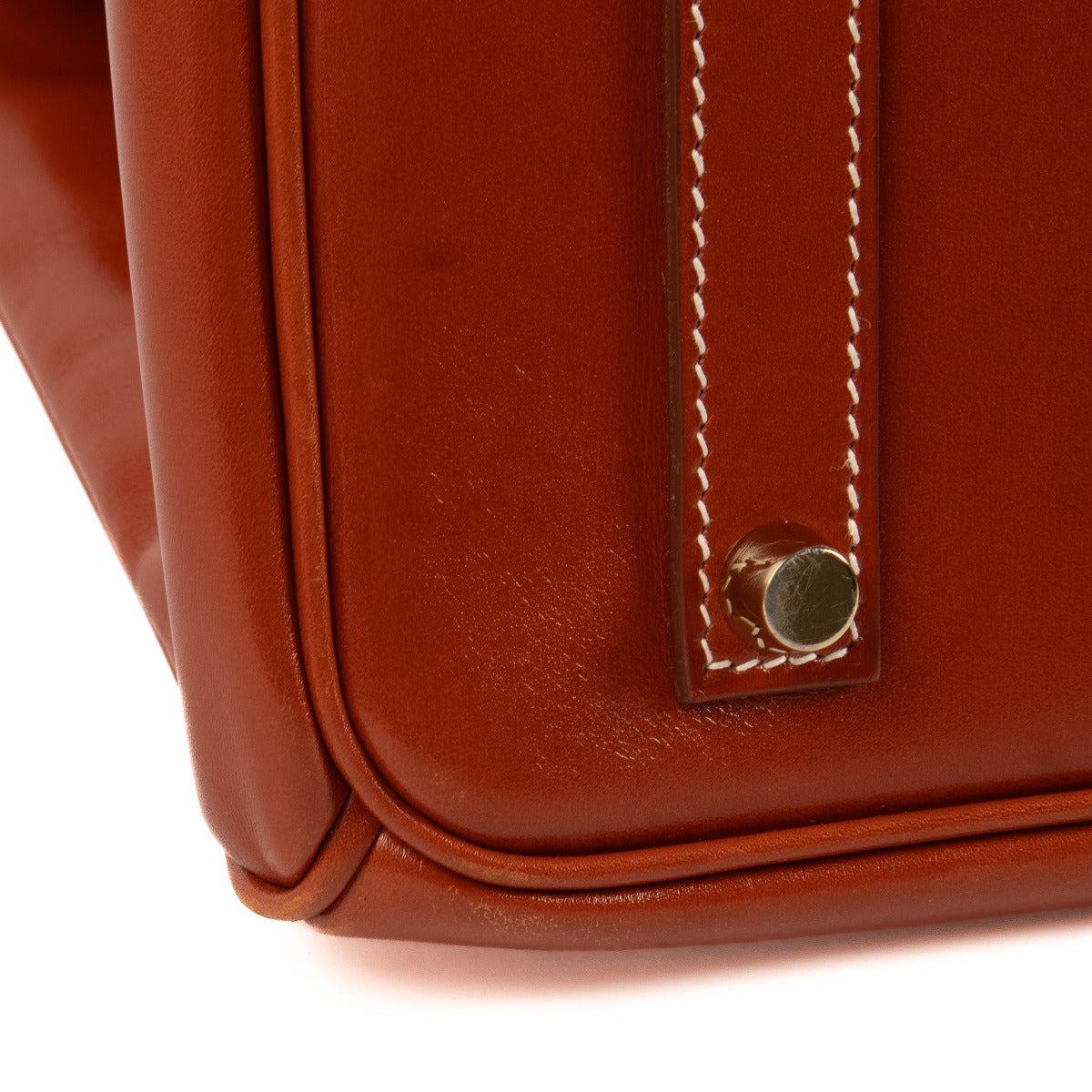 Hermès Birkin 35 Brique Box GHW
