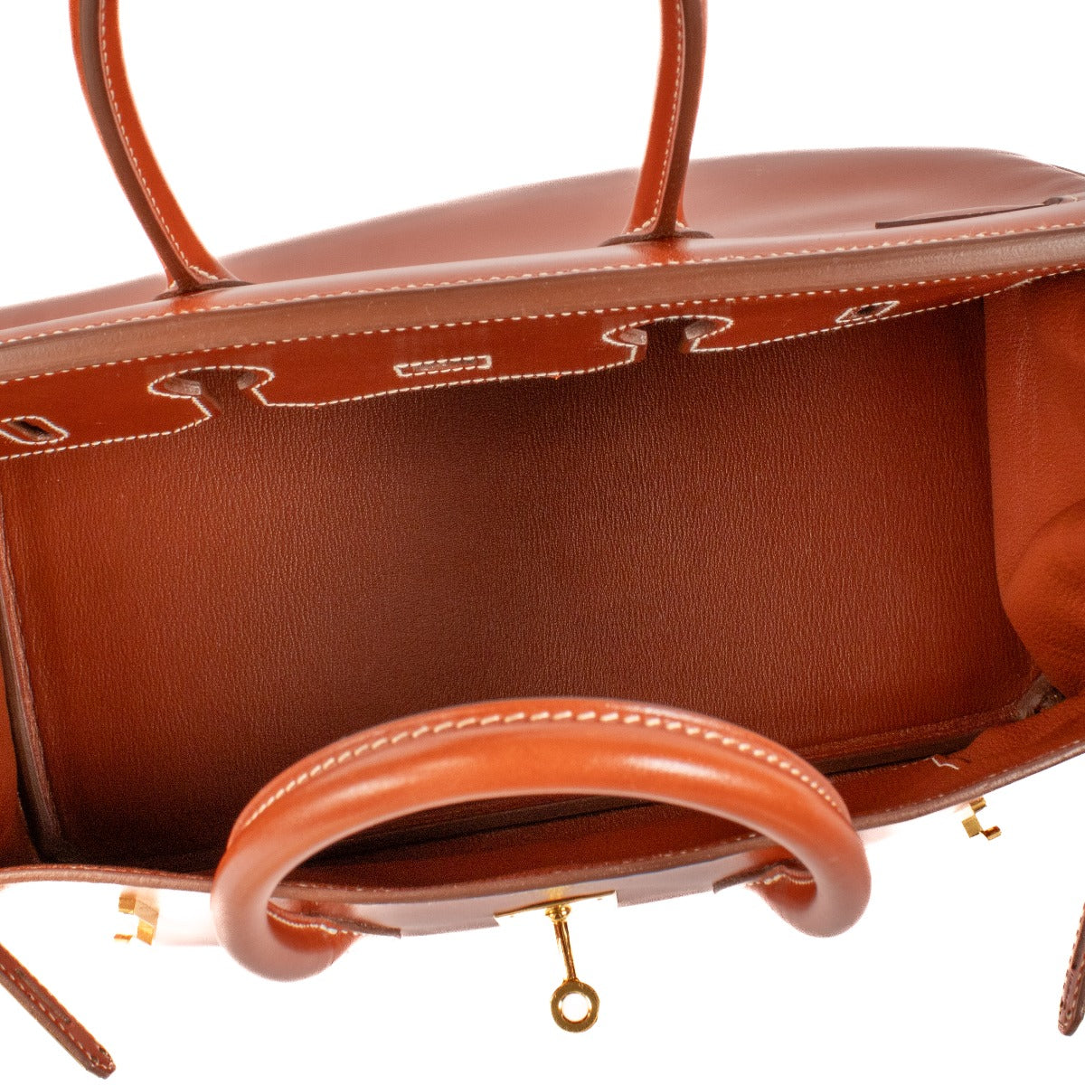 Hermès Birkin 35 Brique Box GHW