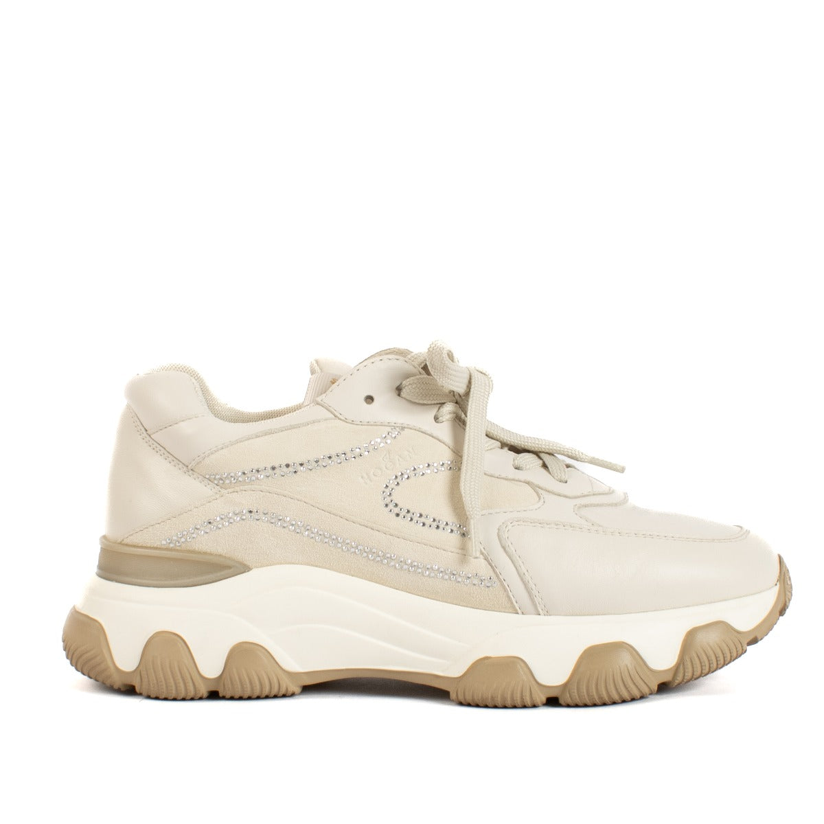 Shop 100% authentic secondhand Hogan White Sneakers - Size 38 1/2 on Labellov.com