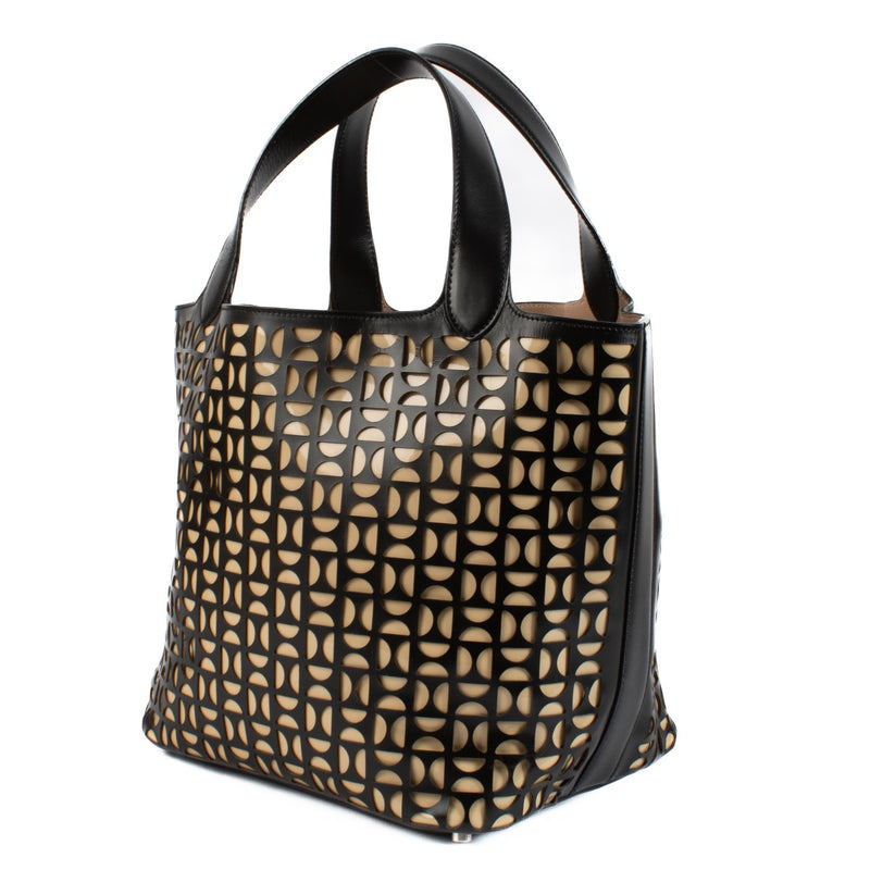 shop 100% authentic second hand Alaïa Laser Cut Leather Tote Bag on Labellov.com