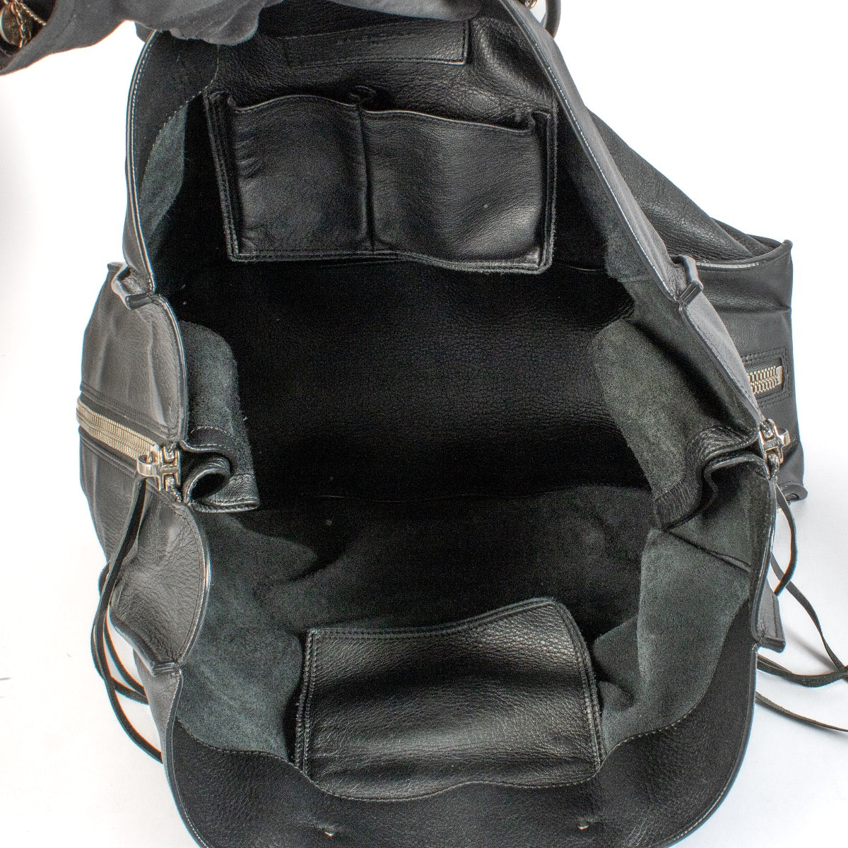 shop 100% authentic second hand Balenciaga Black Leather A4 Tote Bag on Labellov.com