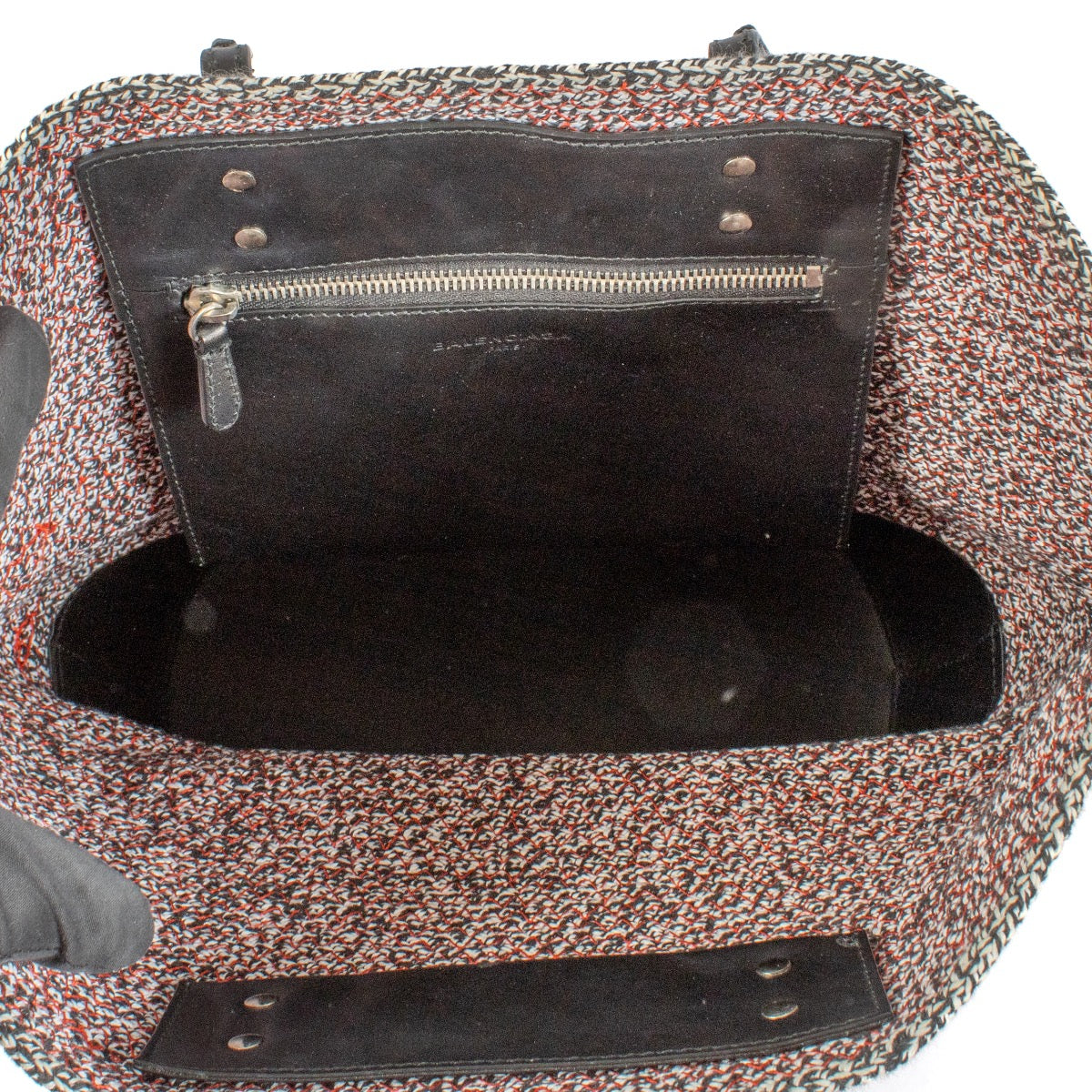 shop 100% authentic second hand Balenciaga Pink Tweed & Leather Shopper Bag on Labellov.com