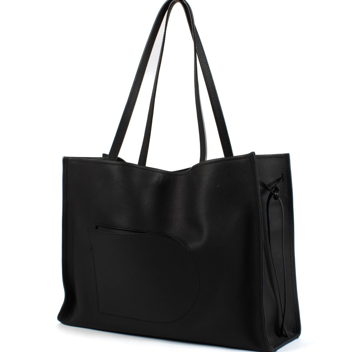 Sac cabas D Delvaux en veau Rodeo noir