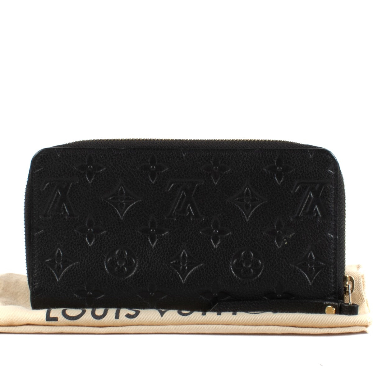 shop 100% authentic second hand Louis Vuitton Black Zippy Wallet on Labellov.com