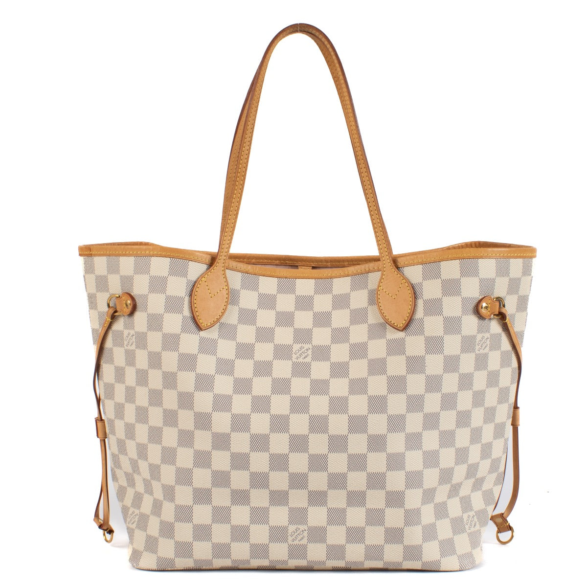 shop 100% authentic second hand Louis Vuitton Damier Azur Neverfull MM on Labellov.com