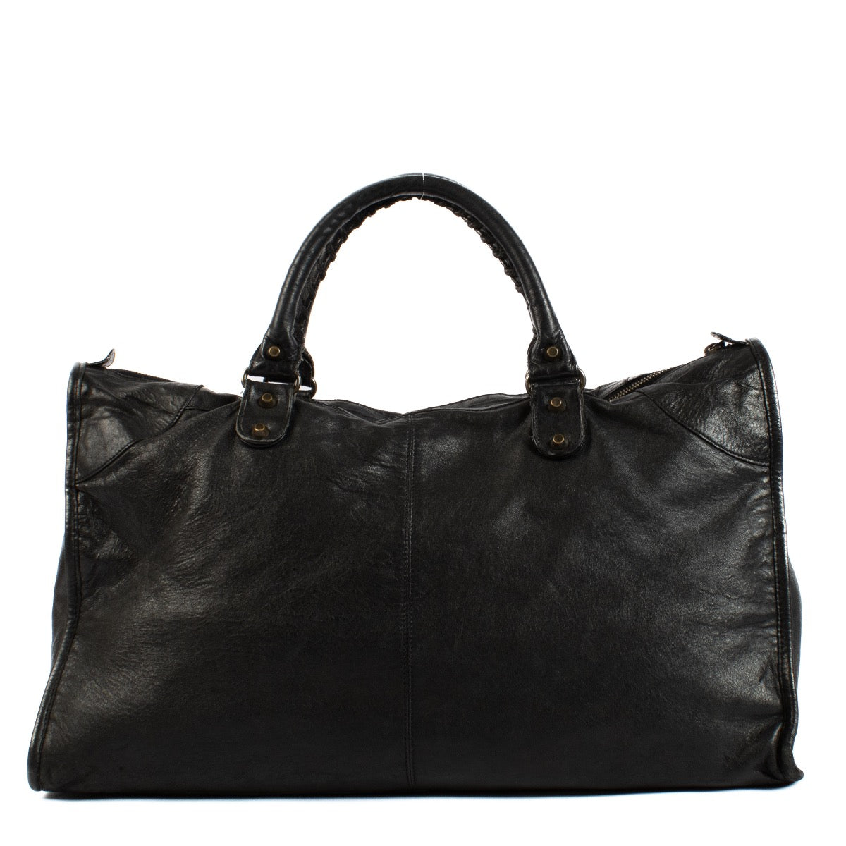 Authentic second hand designer luxury Balenciaga Black Classic City Bag on www.labellov.com