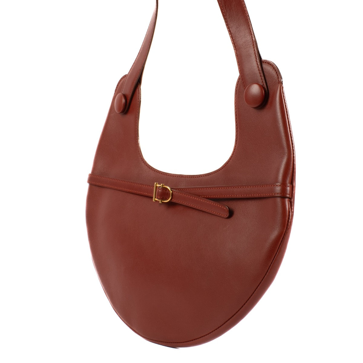 Shop safe online at Labellov in Antwerp, Brussels and Knokke this 100% authentic second hand Delvaux Red Railway Shoulder Bag