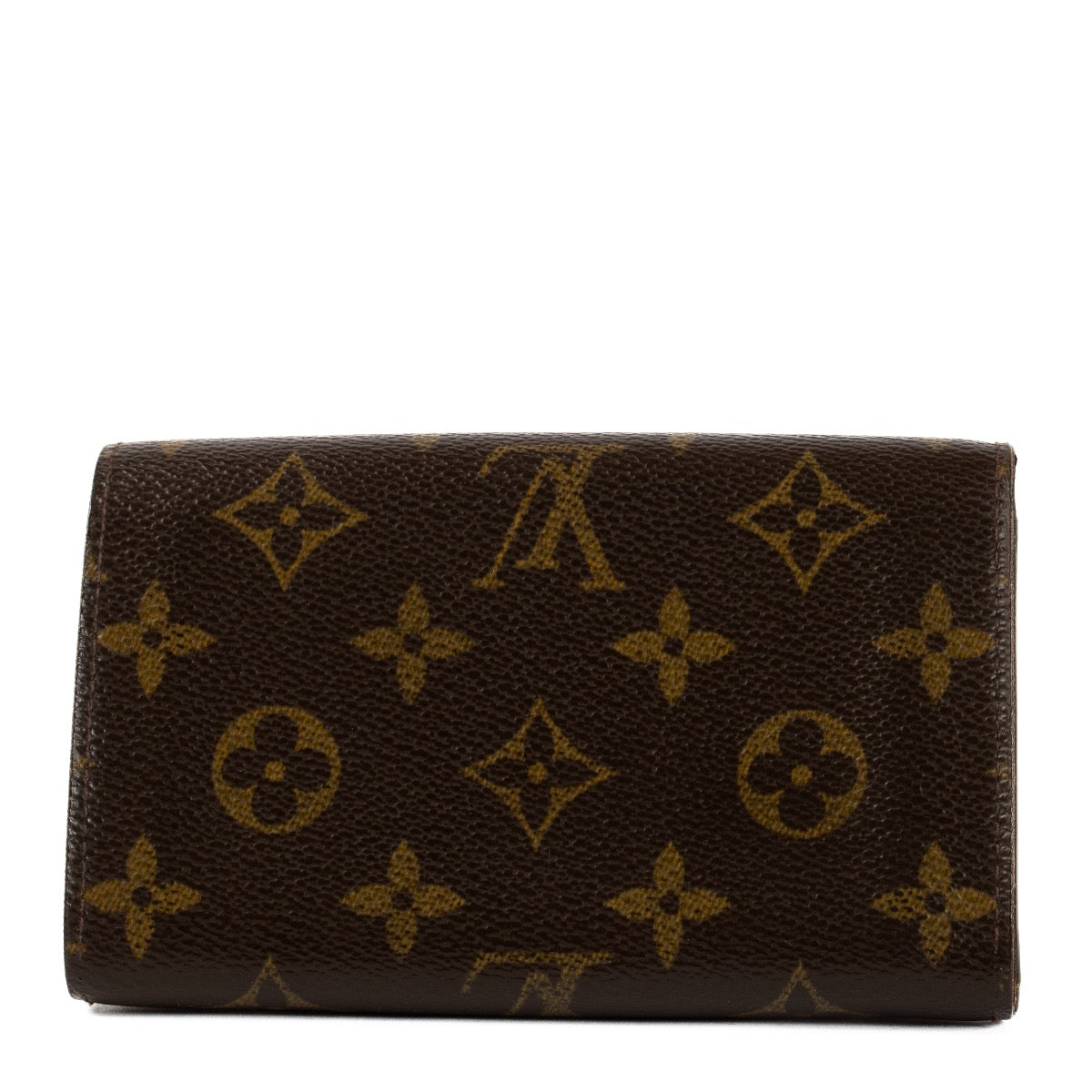 Shop safe online at Labellov in Antwerp, Brussels and Knokke this 100% authentic second hand Louis Vuitton Monogram Porte Monnaie Tresor Wallet