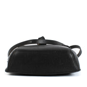 shop 100% authentic second hand Delvaux Black Leather Front Flap Crossbody Bag on Labellov.com