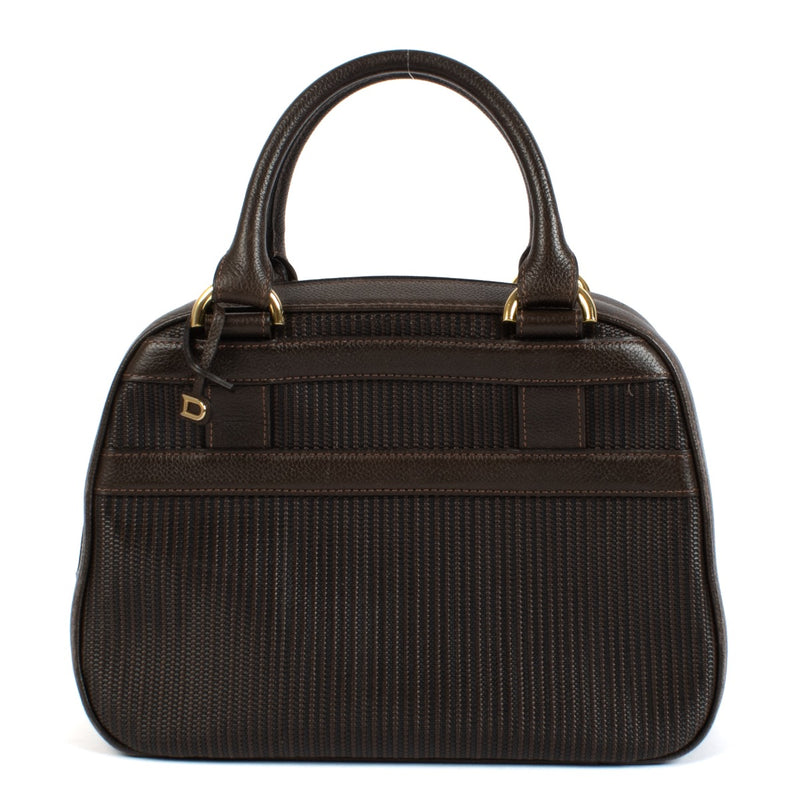 shop 100% authentic second hand Delvaux Brown Toile De Cuir Bag on Labellov.com