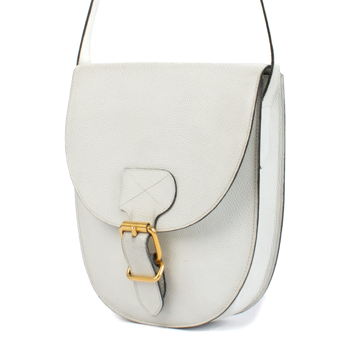 shop 100% authentic second hand Delvaux White Leather Crossbody Bag on Labellov.com