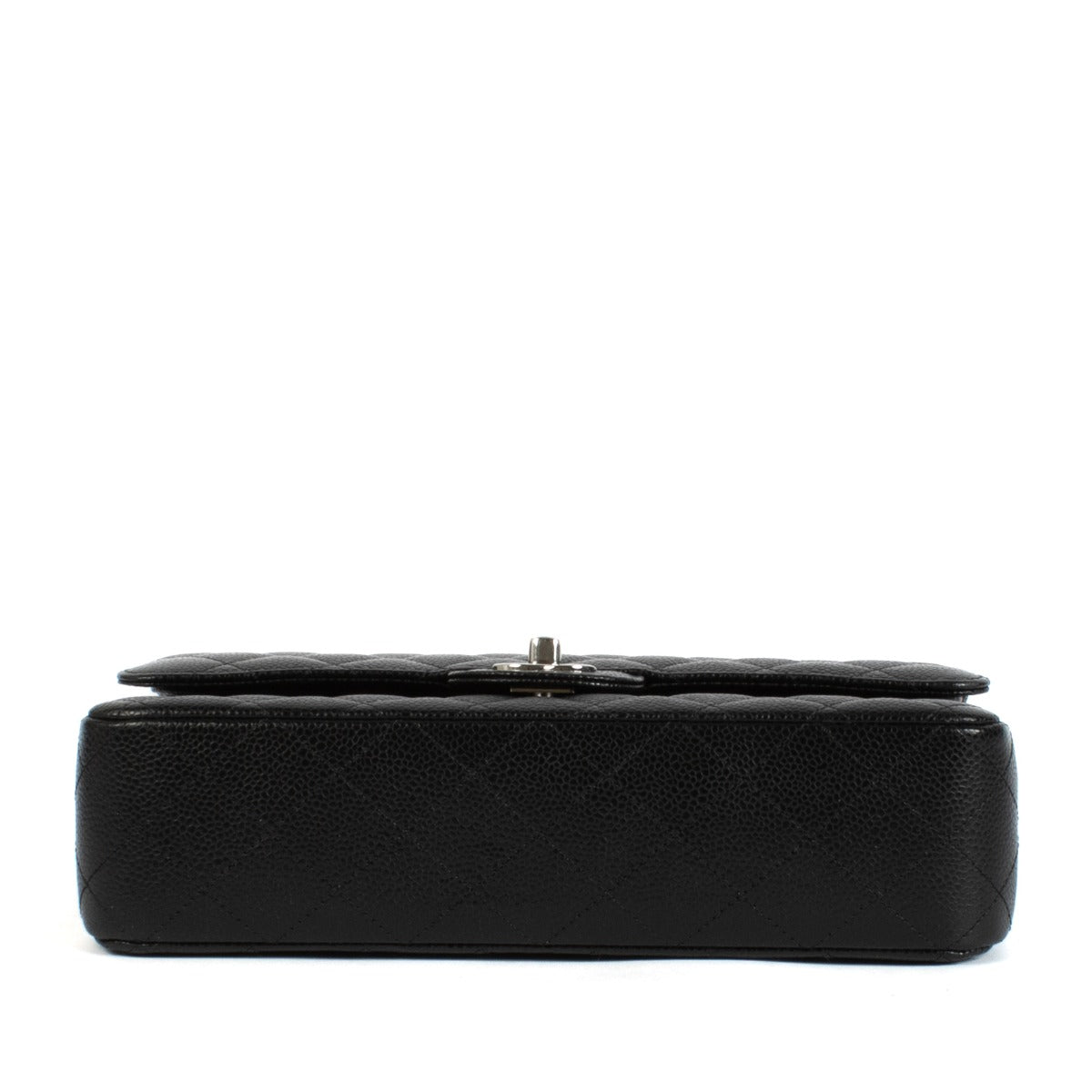 Sac Chanel Classique 11.12 Moyen en Caviar Noir