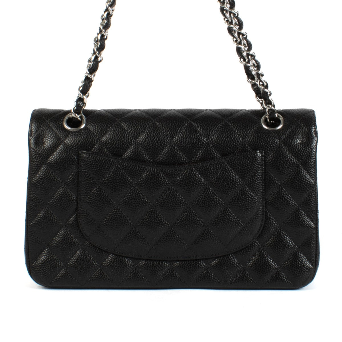 Sac Chanel Classique 11.12 Moyen en Caviar Noir