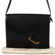 Shop safe online at Labellov in Antwerp, Brussels and Knokke this 100% authentic second hand Delvaux Black Romeo Bag