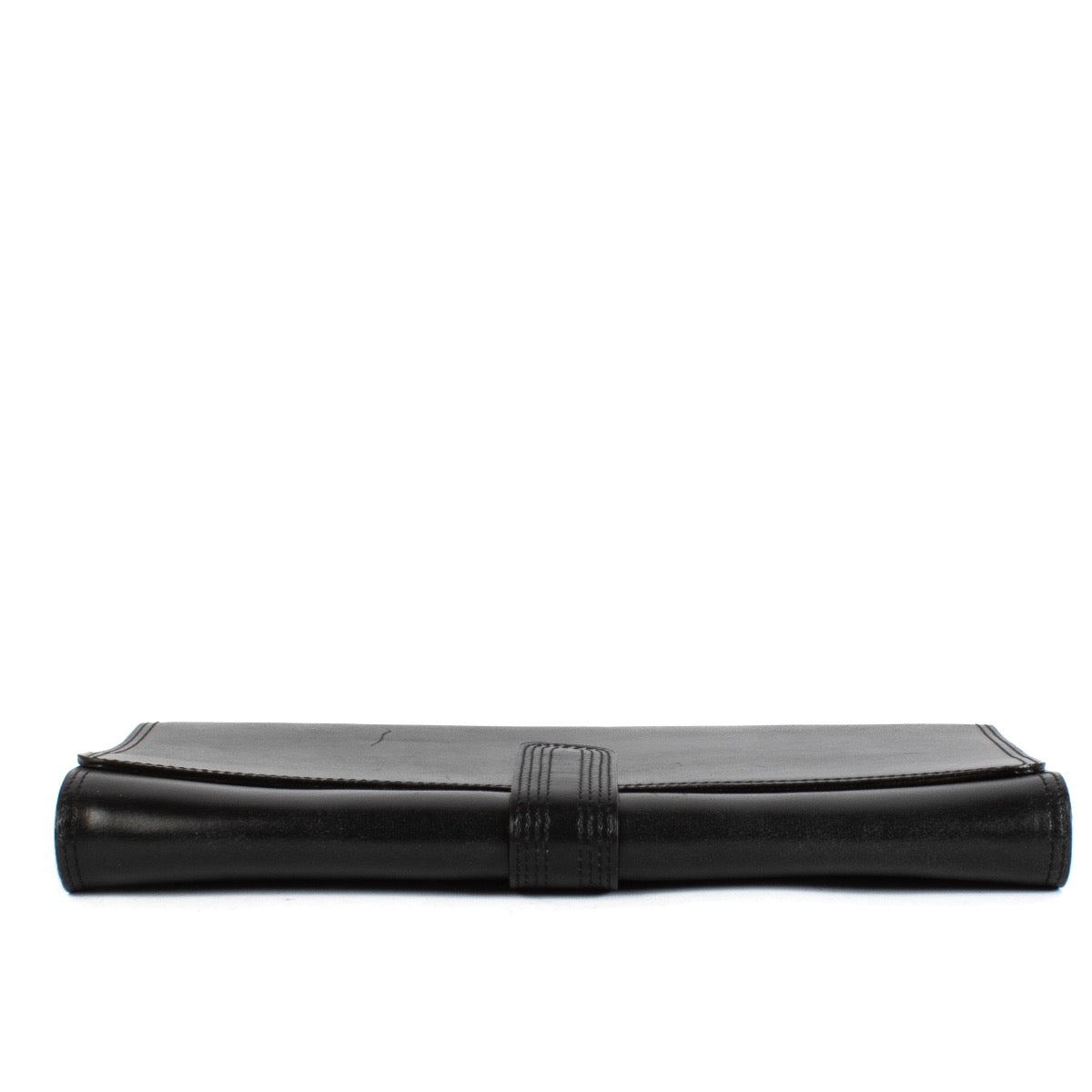 shop 100% authentic second hand Delvaux Black Leather Vintage Clutch on Labellov.com