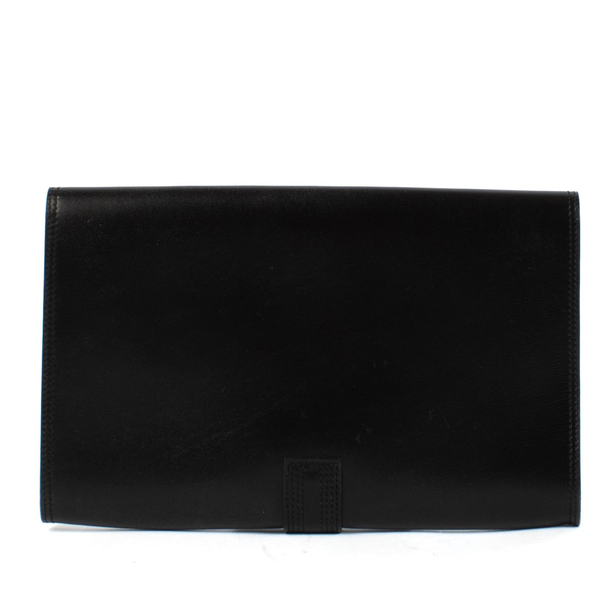 shop 100% authentic second hand Delvaux Black Leather Vintage Clutch on Labellov.com