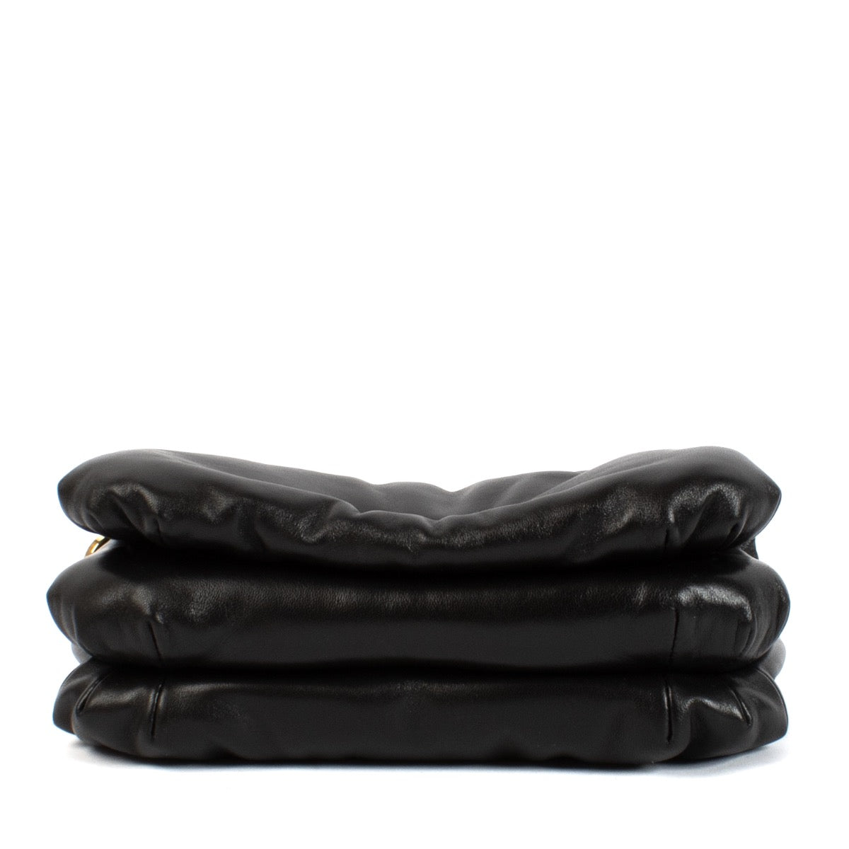 Loewe Black Shiny Nappa Lambskin Mini Puffer Goya Bag now for sale on Labellov website with designer items in new condition