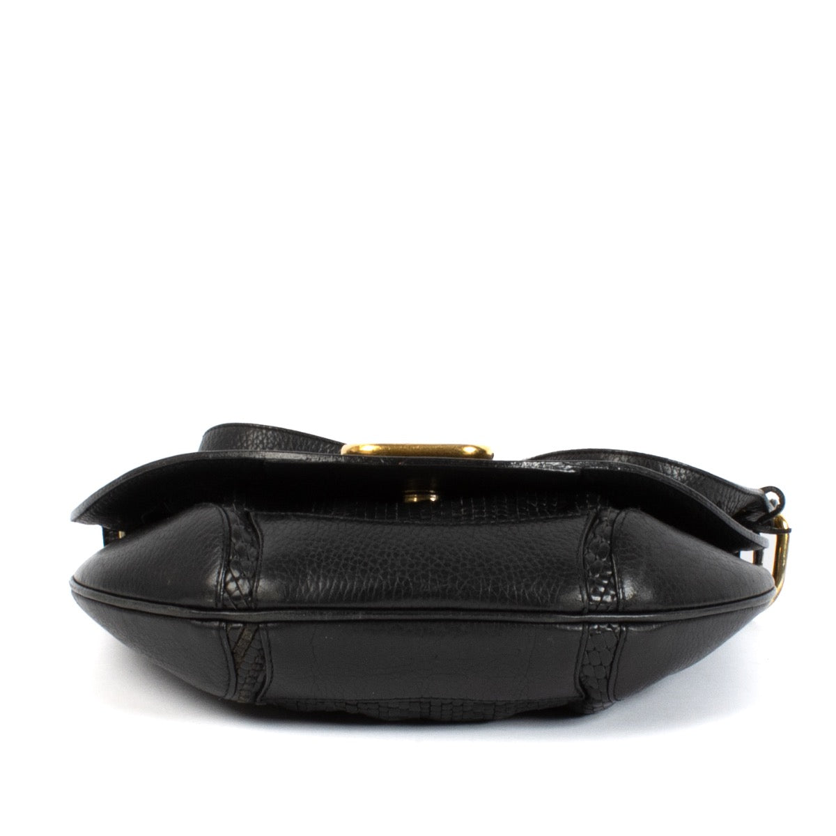 shop 100% authentic second hand Delvaux Black Toile De Cuir Crossbody Bag on Labellov.com