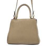 shop 100% authentic second hand Delvaux Taupe Leather Brillant PM Bag on Labellov.com